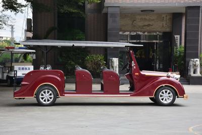 China 48V DC Motor Electric Classic Cars 8 Person Old Golf Carts For VIP Reception for sale