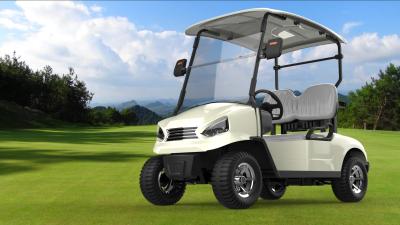 Chine Le chariot de golf de voiture électrique de sièges du lecteur 2 de main gauche avec profond réutilisent des batteries à vendre