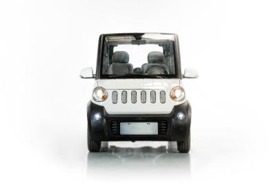 China Battery Powered  Electric City Car With 4 Seats All Electric Vehicles White Color for sale