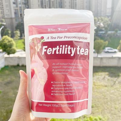 China Women'S Fertility Pregnancy Tea OEM Detox Cleaning Uterine Supplement for sale
