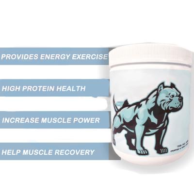 China OEM Natur Pet Nutrit Training Gain Tablet Supplement Health Muscle Gain Builder Dog Weight Gain Protein Supplement for sale