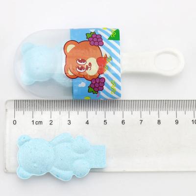 China Bagged Pressed Candy Teddy Bear Lollipop / Bear Tablet Lollipop Candy OEM for sale