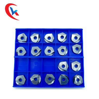 China R10 Milling Cutter Blade  High Hardness Die Processing Carbide Milling Inserts for sale