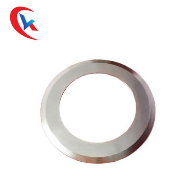China Industrial Slitting Machine Blade Circular Carbide Slitter Knives for sale