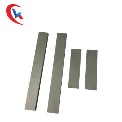 China Solid Tungsten Carbide Flat Stock Blanks Dark Gray Wear Resistance for sale