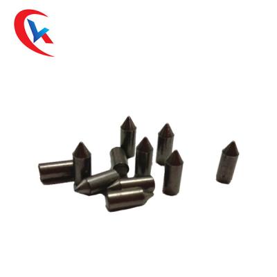 China Ground Tungsten Carbide Cutting Tips Pin HRA 92 wear resistance Tungsten Carbide Wear Parts for sale