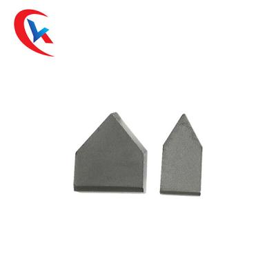 China Dark Gray Lathe Tungsten Carbide Tipped Tools Wear Resist Customized Tungsten Carbide Wear Parts for sale