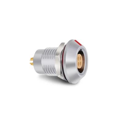 China 10mm Push Pull Connector with 2-24 Contacts Wide Range of Applications for sale