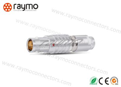 China 0B Shell IP50 9.5mm circular metal connectors 4 Pin for sale