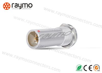 China Compatible Straight Circular Push Pull Connectors High Reliability For OD 4.2-5.2mm Cable for sale