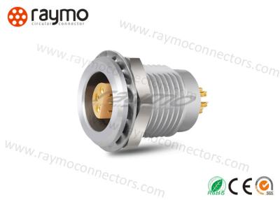China Stepped Insert  Half Moon Connector , Electronics Component Connectors Rugged Housing for sale