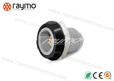 China Audio Visual Equipment Circular Plastic Connectors Adapter Panle Mount Socket for sale