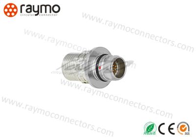 Chine Catégorie industrielle plaquée par Chrome neutre de petite taille de connecteur de la haute densité ODU AMC à vendre