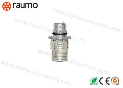 China 16 Pin Plug IP68 AMC Connector , Quick Connect Cable Connectors Self Latching for sale