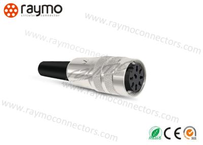 China Cable Mounted Free Sokcet Threaded Coaxial Connector With Threaded Joint for sale