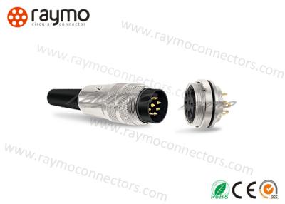 China Metal Plastic Coaxial Power Connector Compact Design Tested According MIL for sale