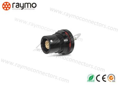 China ODU AMC Military Circular Connectors RM-C Series Fixed Socket 9pin Simplicity Design for sale