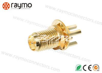 China Interconnections Sma Male Femal Connector Low Reflections 50 Ohm Impedance for sale