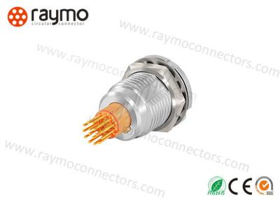 China Raymo B Series Miniature Circular Connectors Optimized Straight 2 Ways Thread Connection for sale