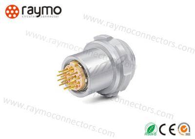中国 10のPin 12 Pin 15 Pinのプリント回路コネクター、PCBの円コネクター90度の接触 販売のため