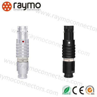 China Cable Mount Push Pull Electrical Connectors FGG 0B Male Circular 2 Contacts for sale