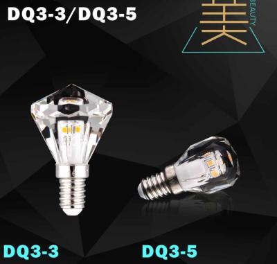 China diamond led bulb lamp crystal light candle bulb led for sale