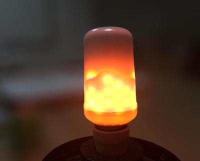 China LED Flame Bulb 5W flame bulb table LED flicker flame candle light bulb warm color led flame bulb for decroation for sale