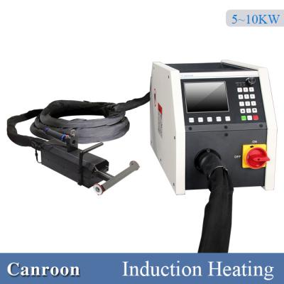China Output 10KHz Brazing Induction Heater High Frequency Voltage 400V for sale