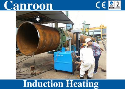 China 40kw 80kw 120kw pipe heat treatment induction welding preheat equipment with C type inductor in pipeline industry for sale
