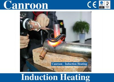 China Handhochfrequenzinduktions-Heizungs-Maschine für kupfernes Rohr-bronzierende Wärmebehandlung mit guter Leistung zu verkaufen