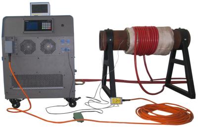 Chine Machine horizontale de durcissement d'induction de la CE 35KW pour préchauffer la canalisation à 100°C à vendre