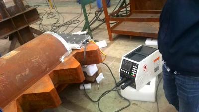 China Ventile la máquina de calefacción portátil refrescada de inducción 5Kw, máquina del calentador de inducción del precalientamiento de la placa en venta