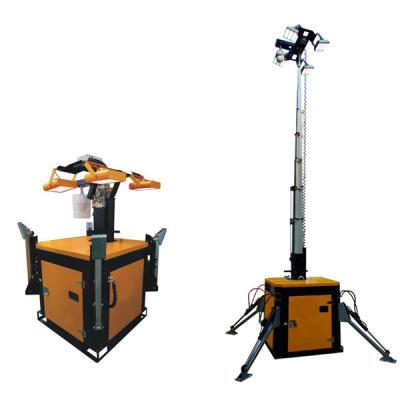 China Explosion Proof Mobile Surveillance Unit Emergency Mobile Light Tower For Security for sale