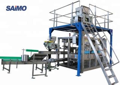 China Green color Heavy Bag rice Packing Machine carbon steel in grain industry for sale
