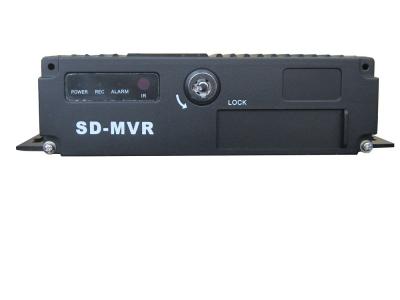 China Double SD GPS Mobile CIF DVR Recorder 4 Channel With H.264 Main Profile for sale