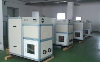 China Low Temp Industrial Desiccant Air Dryer , Rated Air Dehumidification Capacity 5.8kg/h for sale