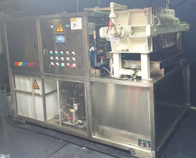 중국 2000L/Day 물 기반 잉크 인쇄 폐수 처리 기계 필터링 시스템 판매용