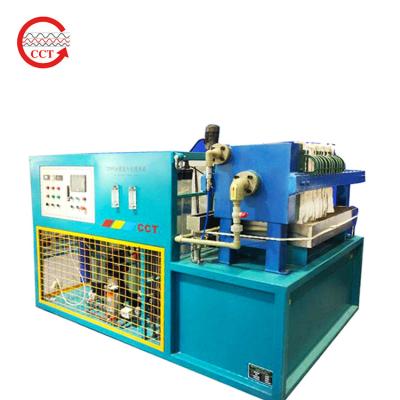 China 1000L/Day Carbon Steel Frame Water Based Ink Printing Wastewater Treatment Machine for sale