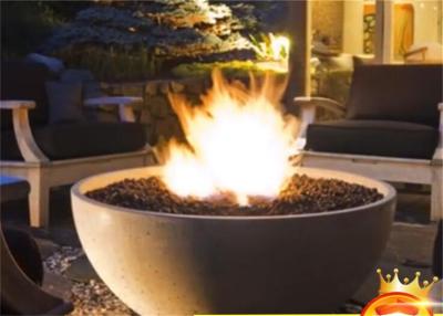 China Amazon patio fire bowl outdoor gas fireplace round direct vent propane fireplace for sale