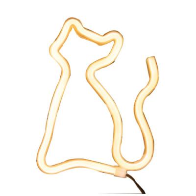 China Cat neon light neon shape light home decor for sale