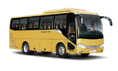 China Minibus amarelo de 39 lugares Diesel Highway 24 passageiros à venda