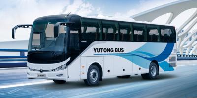 China 30 50 Seater Coach Tour Bus Front Wheel Drive Diesel Coach for sale