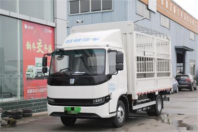 China White Geely All Electric Box Truck Electric 26 Foot Box Truck for sale