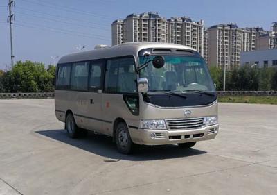 China Manual Transmission 10 Seater Minibus 19 Passenger Bus Diesel Front Rear Drive 6×2 for sale
