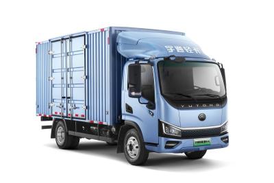中国 4.5t 4.2m 電動バン トラック 4x2 オートマティック 全電動貨物バン 販売のため