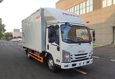 China 93KW 126HP caminhão isolado Isuzu Cargo isolado Tipper branco à venda