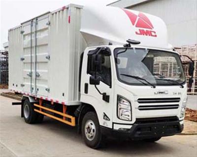China Camión aislado de Jiangling RWD 2WD furgoneta de carga 6 × 2 manual / automático de 3 plazas en venta