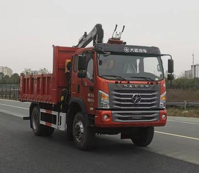 China Dayun four-wheel drive off-road grab cargo transporter 3 persons diesel 6×4 manual transmission en venta