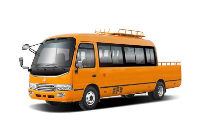 중국 Jiangling Jingma 10-19 passenger and cargo transport vehicle engineering vehicle diesel two-wheel drive 4×2 manual trans 판매용