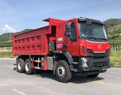 Chine Camion à ordures camion-cargo trois essieux diesel à trois places à traction arrière 6×4 transmission manuelle à vendre